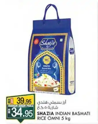 KM Trading SHAZIA INDIAN BASMATI RICE OMNI 5 kg offer