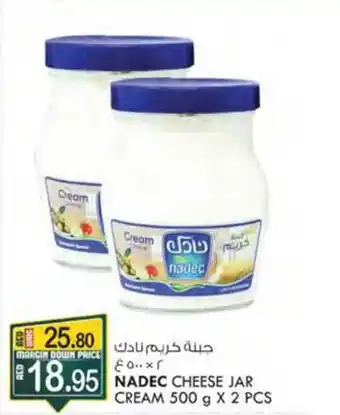 KM Trading NADEC CHEESE JAR CREAM 500 g X 2 PCS offer