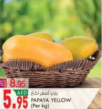 KM Trading PAPAYA YELLOW Per kg offer