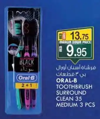 KM Trading ORAL-B TOOTHBRUSH SURROUND CLEAN 35 MEDIUM 3 PCS offer