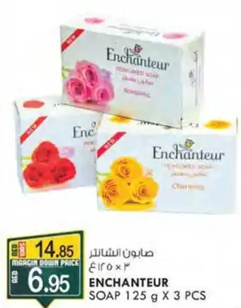 KM Trading ENCHANTEUR SOAP 125 g X 3 PCS offer