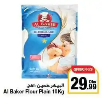 Emirates Co-op Al Baker Flour Plain 10kg offer