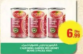 Emirates Co-op CALIFORNIA GARDEN RED KIDNEY BEANS 3 PACKS 400G offer