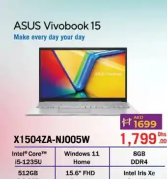 Lulu Hypermarket ASUS Vivobook 15 X1504ZA-NJ005W offer