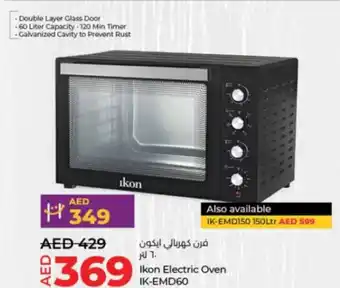 Lulu Hypermarket Ikon Electric Oven IK-EMD60 offer