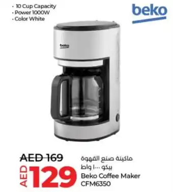 Lulu Hypermarket Beko Coffee Maker CFM6350 offer