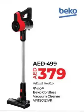 Lulu Hypermarket Beko Cordless Vacuum Cleaner VRT50121VR offer