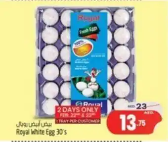 Safari Hypermarket Royal White Egg 30's offer