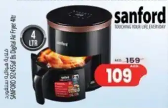 Safari Hypermarket SANFORD Sf2455af Bs Digital Air Fryer 4ltr offer