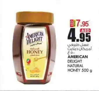 KM Trading AMERICAN DELIGHT NATURAL HONEY 500 g offer