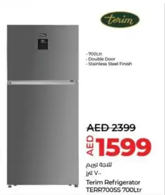 Lulu Hypermarket Terim Refrigerator TERR700SS 700Ltr offer