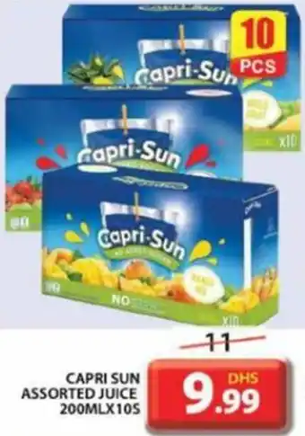 Grand Hyper Market CAPRI SUN ASSORTED JUICE 200MLX10S offer