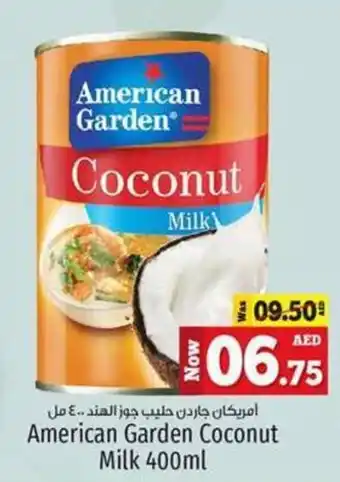 Kenz Hypermarket American Garden Coconut Milk 400ml offer