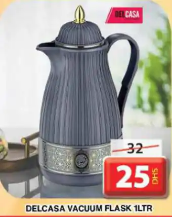 Grand Hyper Market DELCASA VACUUM FLASK 1LTR offer