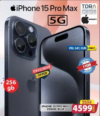 Grand Hyper Market IPHONE 15 PRO MAX 256GB BLUE offer