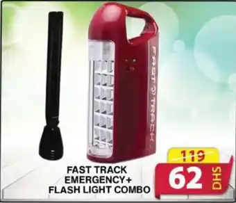 Grand Hyper Market FAST TRACK EMERGENCY+ FLASH LIGHT COMBO offer