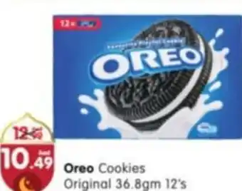 Al Madina Oreo Cookies Original 36.8gm 12's offer