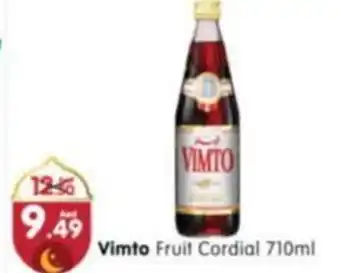 Al Madina Vimto Fruit Cordial 710ml offer