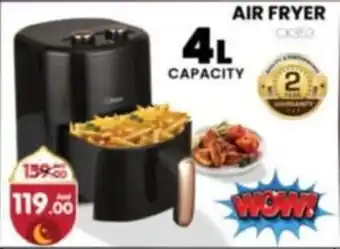Al Madina AIR FRYER 4L CAPACITY offer