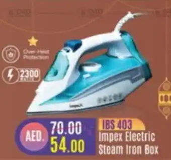 Al Madina Impex Electric Steam Iron Box offer