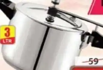 Grand Hyper Market Delcasa dc3336 inner lid alum pressure cooker 3l offer