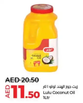 Lulu Hypermarket Coconut Oil 1Ltr offer