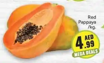 Bluemart Red Pappaya /kg. offer