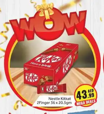 Bluemart Nestle Kitkat 2Finger 36 x 20.5gm offer