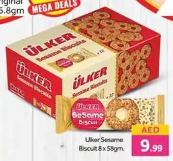 Bluemart Ulker Sesame Biscuit 8 x 58gm offer