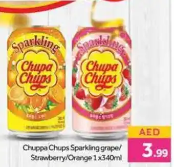 Bluemart Chuppa Chups Sparkling grape / Strawberry / Orange 1 x 340ml offer