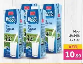 Bluemart Moo Uht Milk 4 x 1Ltr offer