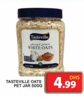 Grand Hyper Market TASTEVILLE OATS PET JAR 500G offer