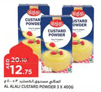 Géant AL ALALI CUSTARD POWDER 3 X 400G offer