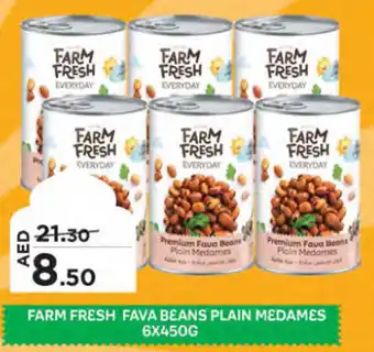 Géant FARM FRESH FAVA BEANS PLAIN MEDAMES 6X450G offer