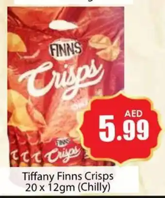 Amber Tiffany Finns Crisps 20 x 12gm (Chilly) offer