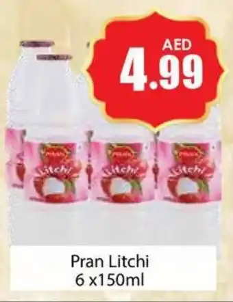 Amber Pran Litchi 6 x150ml offer