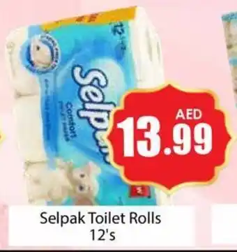 Selpak Toilet Rolls 12's