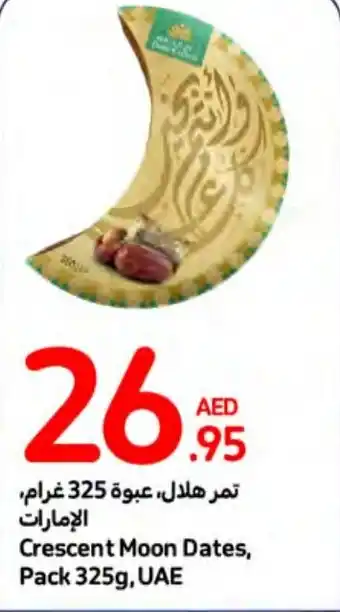 Carrefour Crescent Moon Dates, Pack 325g, offer