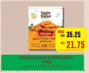 Megamart ZING CHICKEN STRIPS SPICY offer