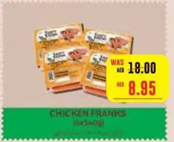 Megamart CHICKEN FRANKS offer