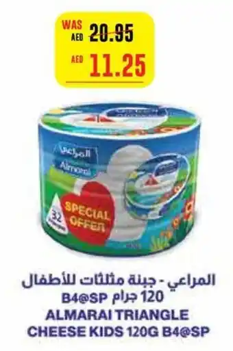 Megamart ALMARAI TRIANGLE CHEESE KIDS 120G offer