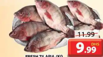 Grand Mall Sharjah FRESH TILAPIA/KG offer