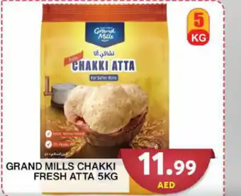Grand Mall Sharjah GRAND MILLS CHAKKI FRESH ATTA 5KG offer