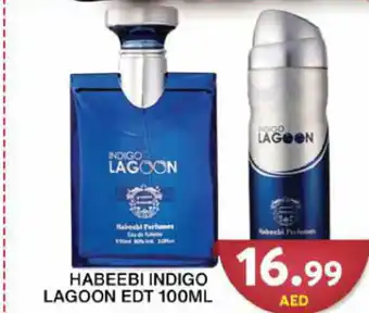 Grand Mall Sharjah HABEEBI INDIGO LAGOON EDT 100ML offer