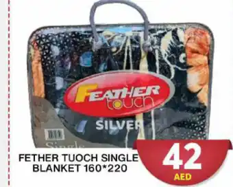 Grand Mall Sharjah FETHER TUOCH SINGLE BLANKET 160*220 offer