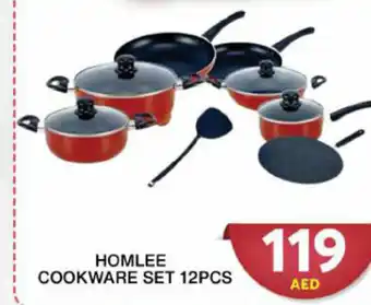 Grand Mall Sharjah HOMLEE COOKWARE SET 12PCS offer