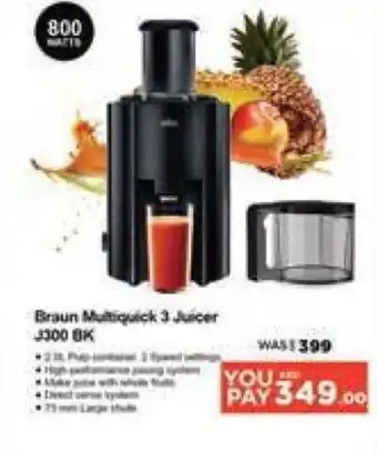 Megamart Braun Multiquick 3 Juicer offer