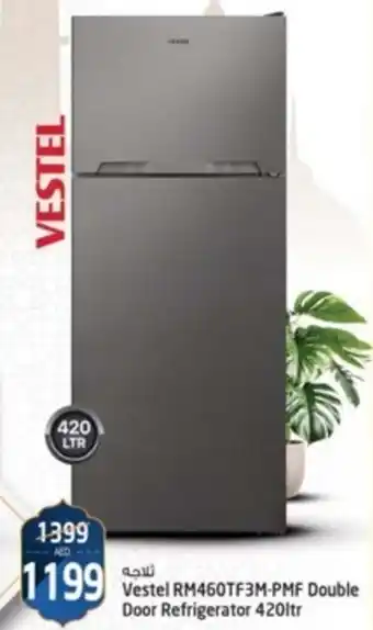 Safari Hypermarket Vestel RM450TF3M PMF Double Door Refrigerator 420ltr offer