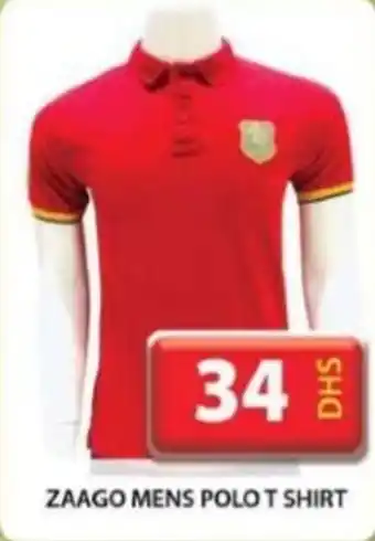Grand Hyper Market ZAAGO MENS POLO T SHIRT offer
