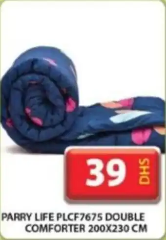 Grand Hyper Market PARRY LIFE PLCF7675 DOUBLE COMFORTER 200X230 CM offer